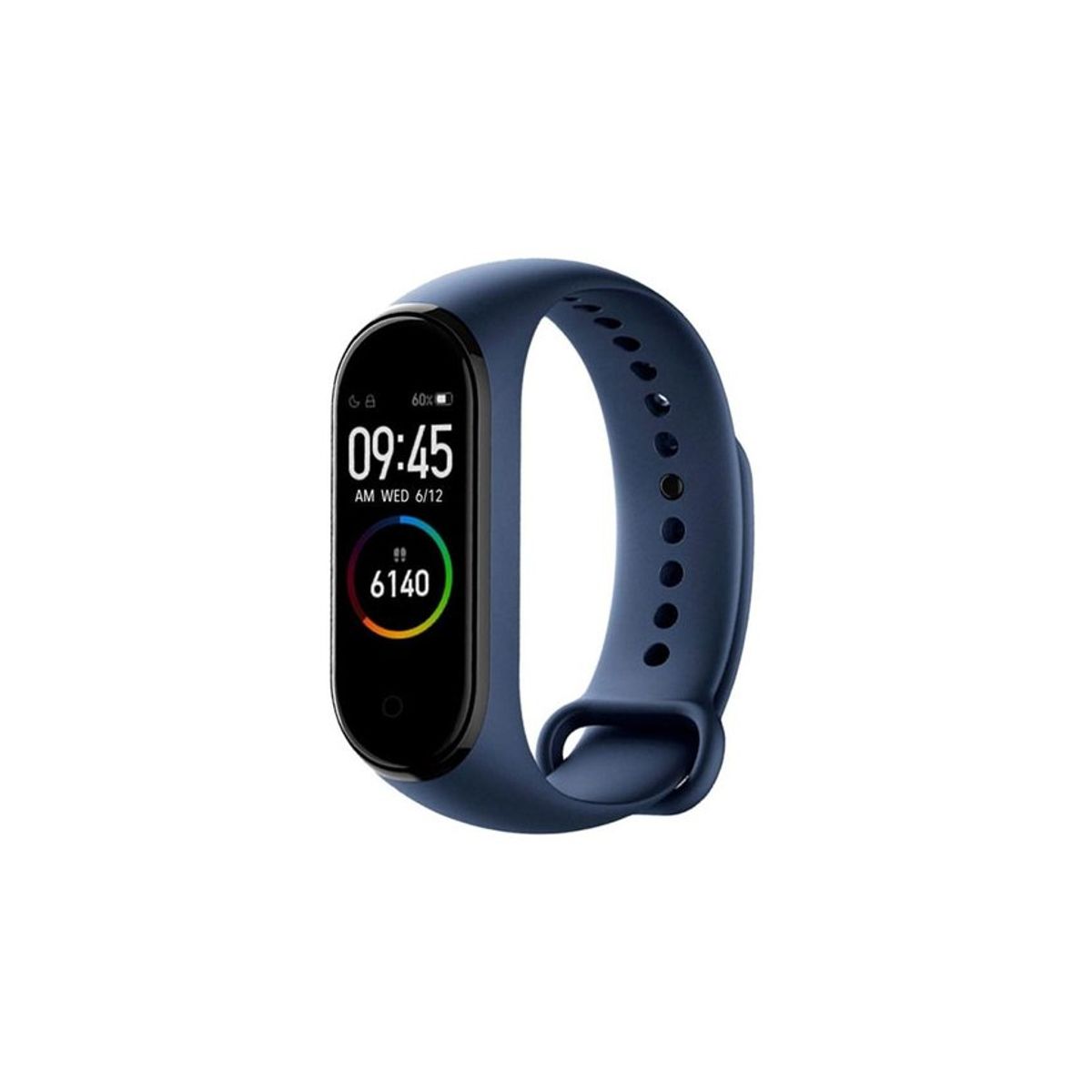 GENERICO - Correa de Silicona para Xiaomi Mi Band 3/ Mi Band 4 - Azul