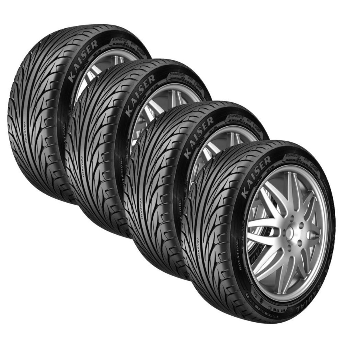 KENDA - PacK 4 Llantas  215/45R17 Kaiser KR20 - 91W