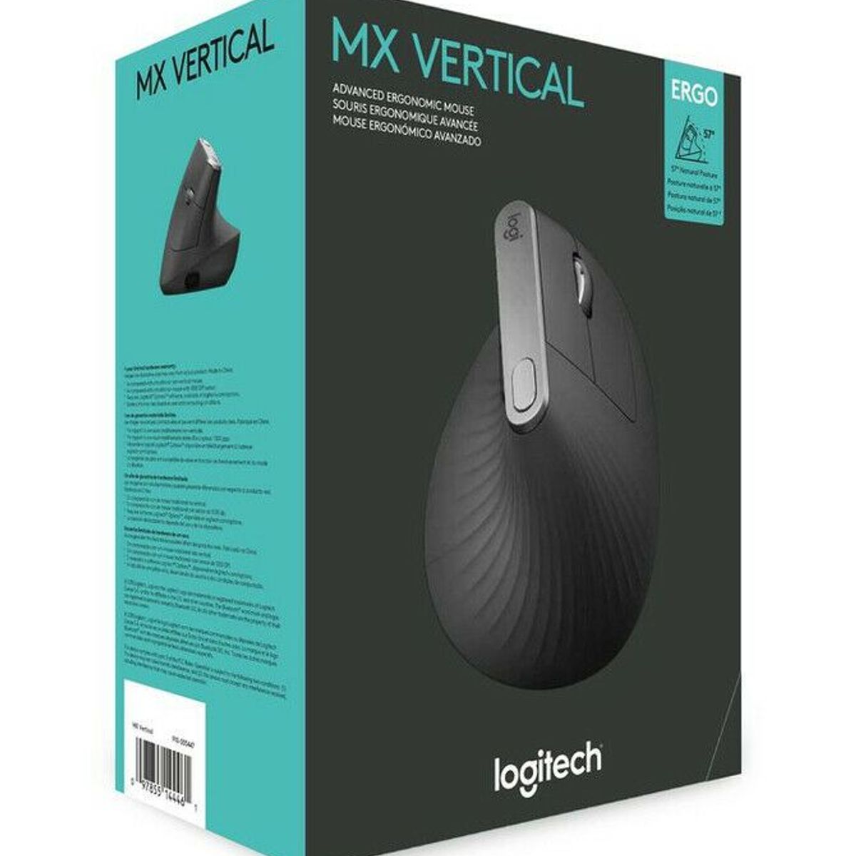 LOGITECH - MOUSE LOGITECH MX VERTICAL WIRELESSBT BLACK