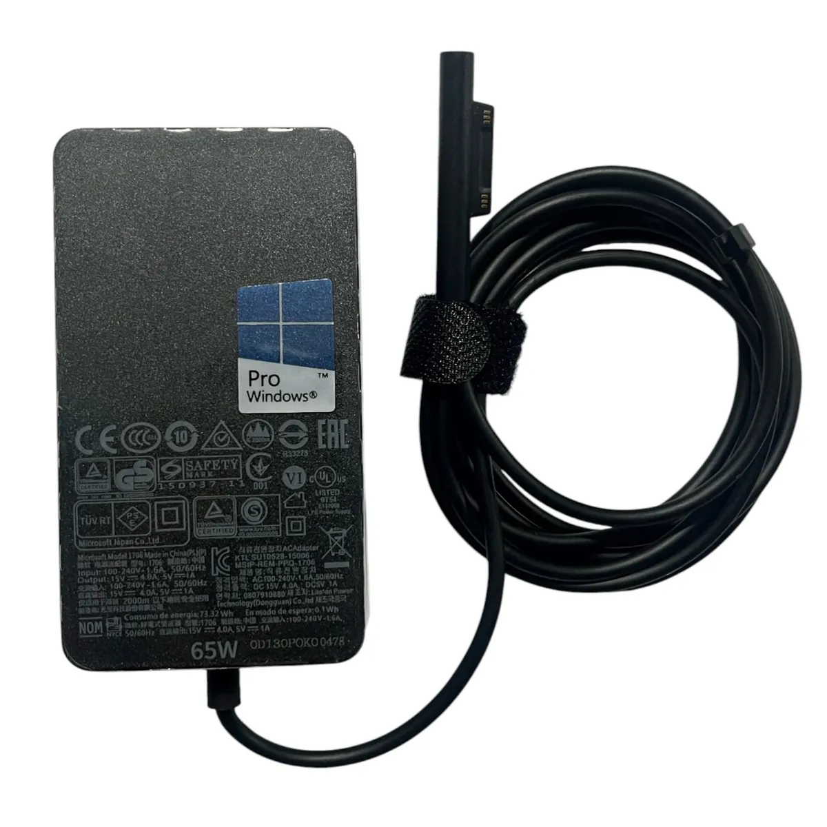 MICROSOFT - CARGADOR SURFACE 15V 4A - 65W PRO3 PRO4 PRO5