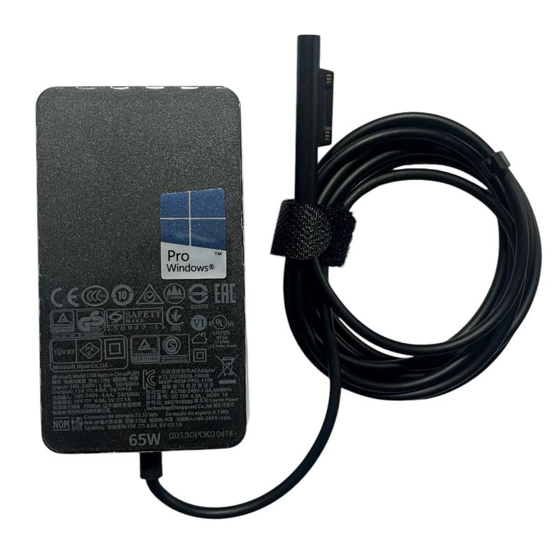 MICROSOFT - CARGADOR SURFACE 15V 4A - 65W PRO3 PRO4 PRO5