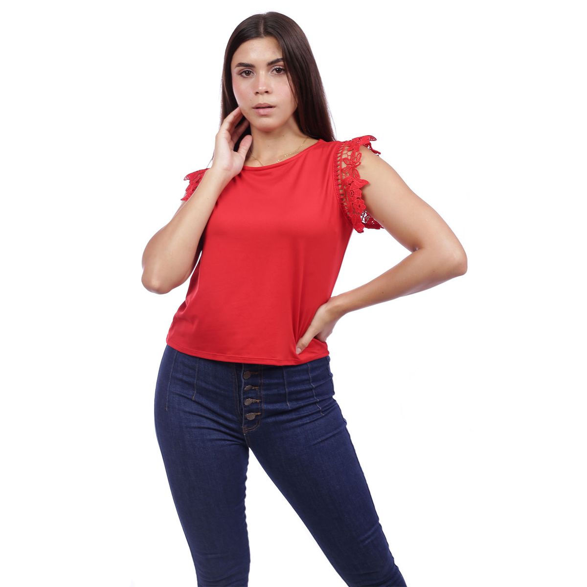 GENERICO - Polo Manga Cero con Guipiur.