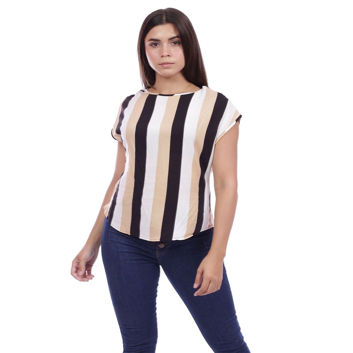 GENERICO - Blusa Manga Corta Estampada