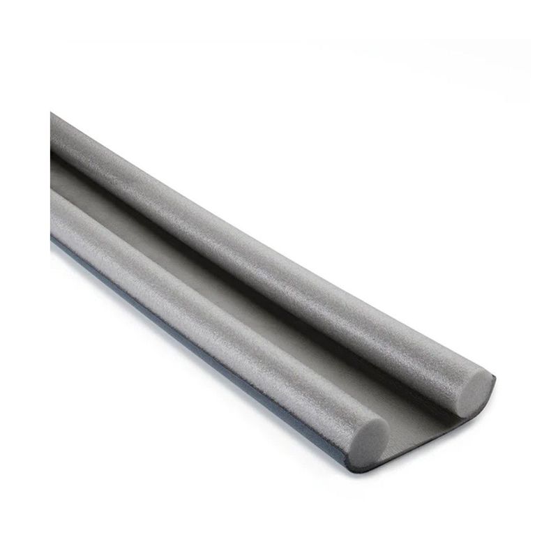 TODO FIT - Burlete Flexible 95cm Protección Sellado de Puerta Gris