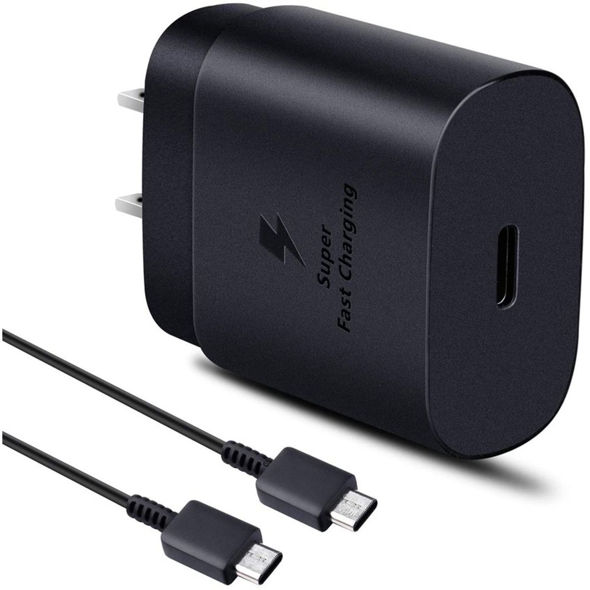 GENERICO - Cargador para Samsung EP-TA800 25W Galaxy Note 10 Pro - Negro