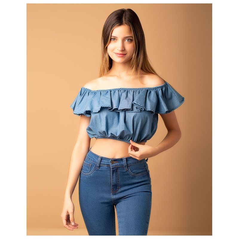 NEBULA - Blusa Nébula Jena - Azul