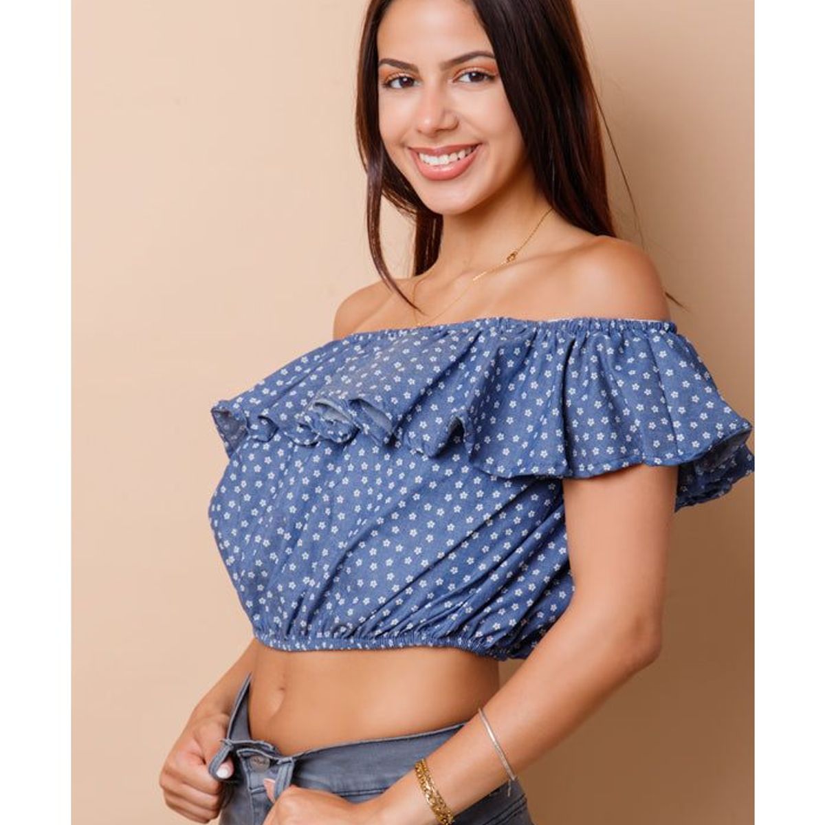 NEBULA - Blusa Nébula Jena - Flor