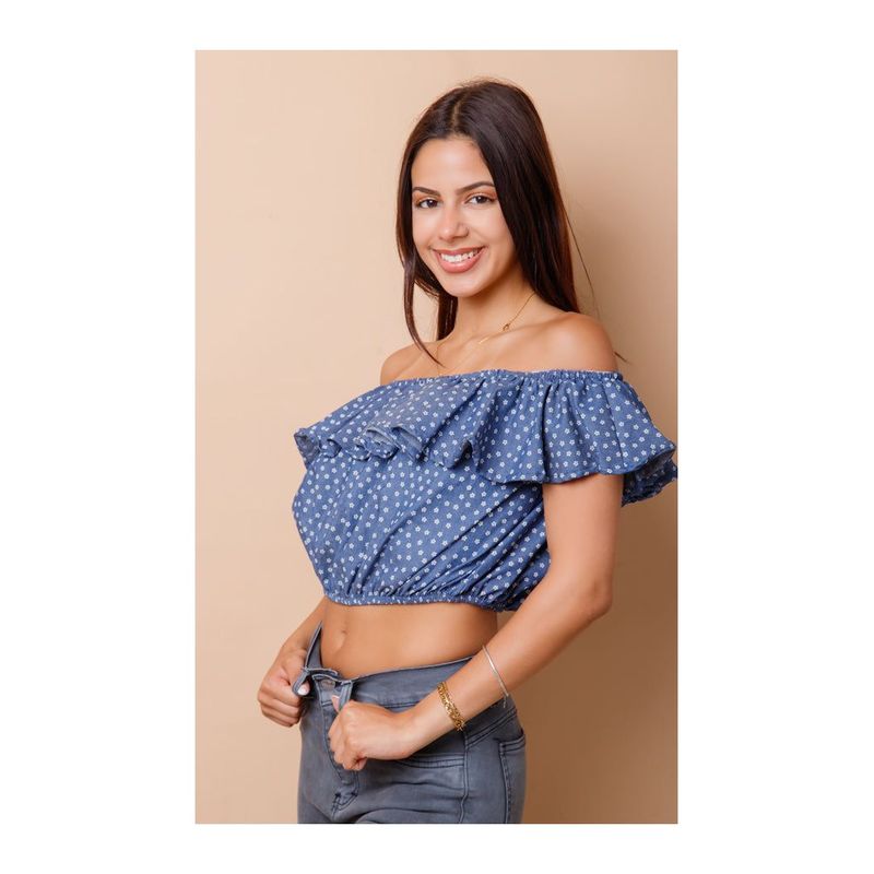 NEBULA - Blusa Nébula Jena - Flor