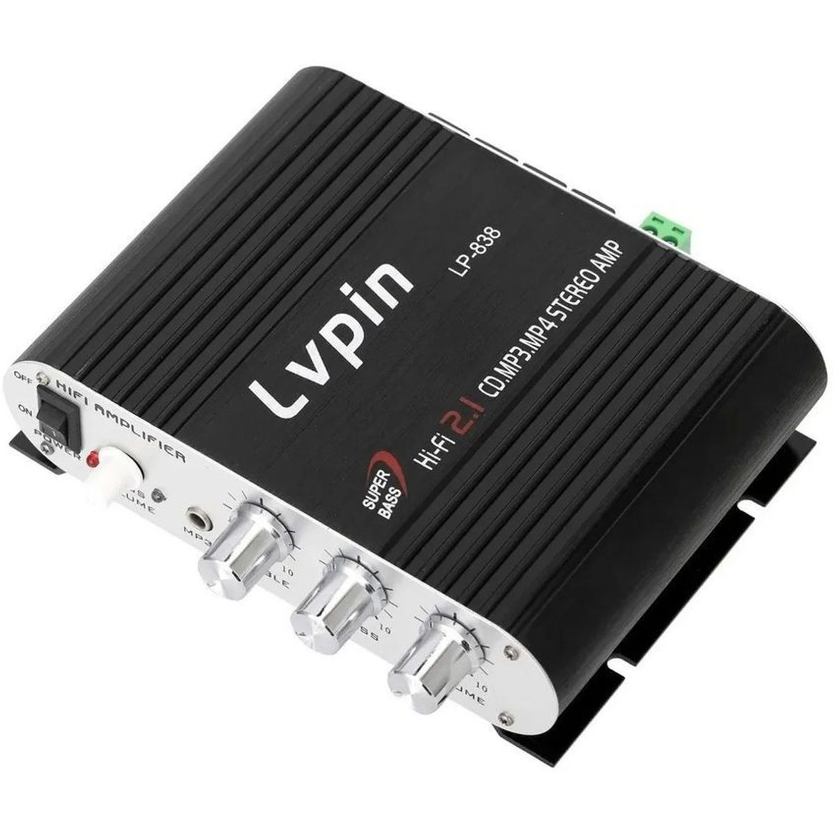 VATYERTY - Mini amplificador estéreo hifi potencia de audio