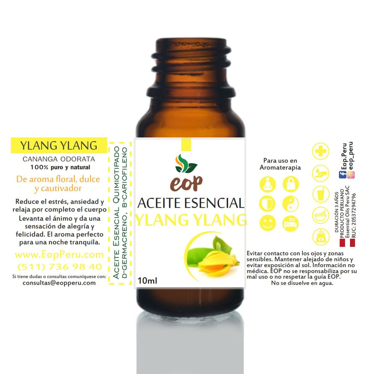 EOP - Aceite Esencial EOP de Ylang Ylang 10ml