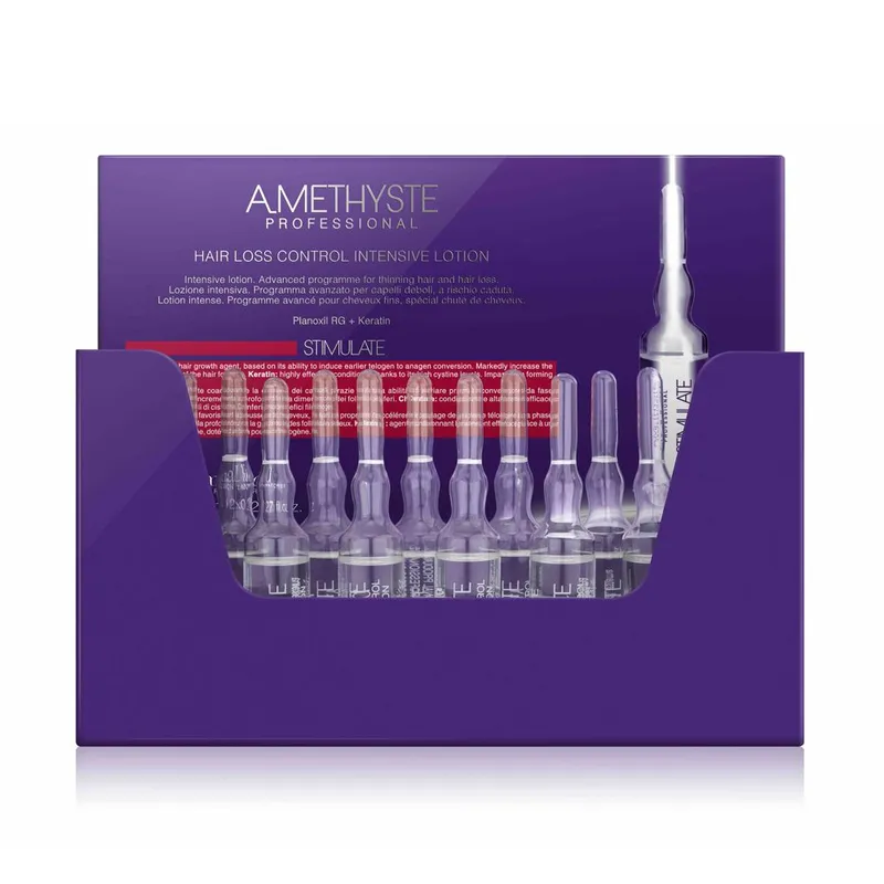 FARMAVITA - Amethyste Ampollas para cabello propenso a la caida 12 x 8