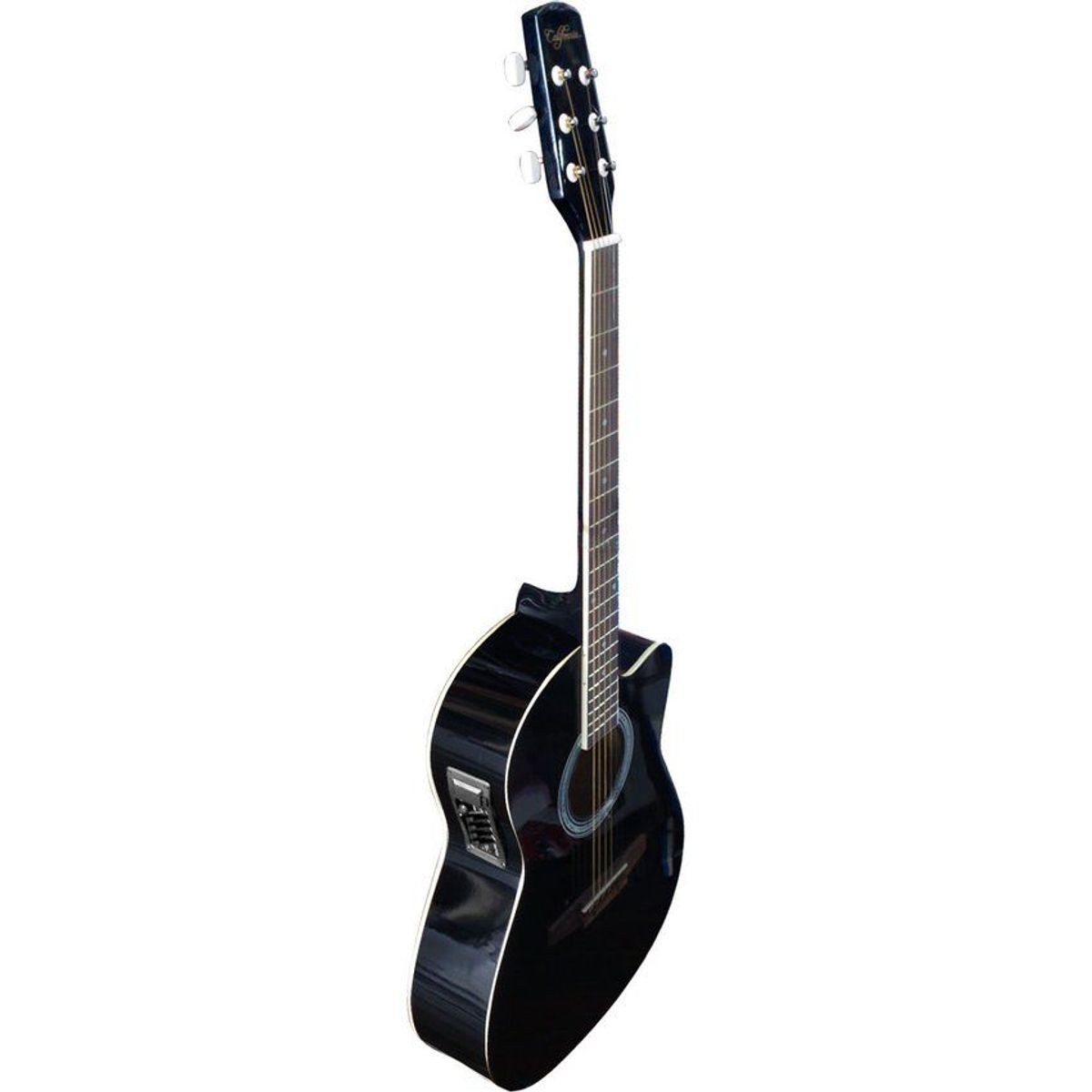 CALIFORNIA - California - Guitarra Electroacustica 4 Bandas - negro.