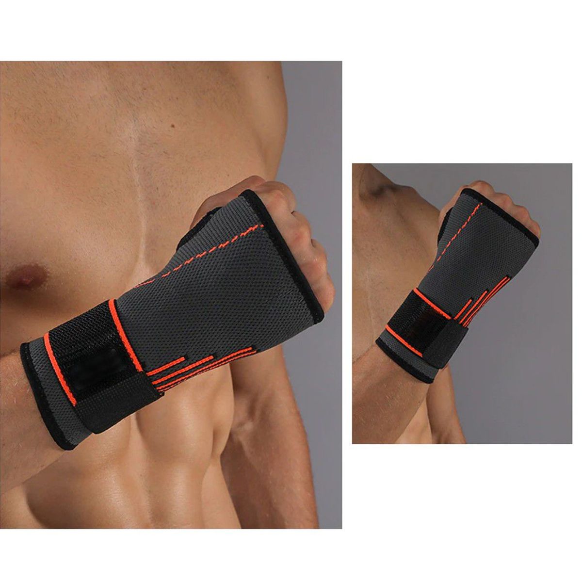 TODO FIT - Soporte Muñeca Muñequera Levantamiento de Pesas Box Vendas 7201