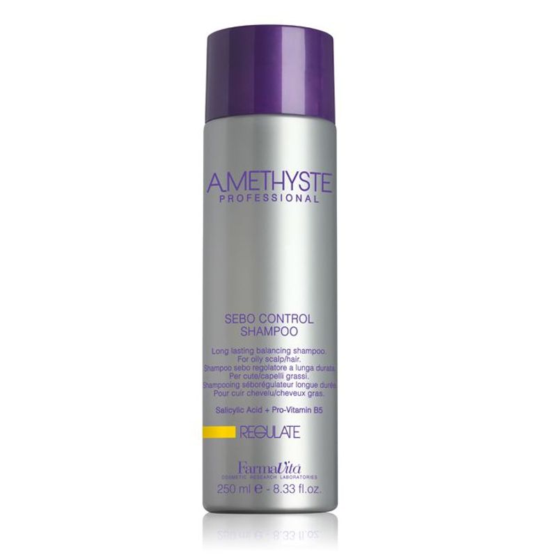 FARMAVITA - Amethyste Shampoo regulador de grasa 250ml