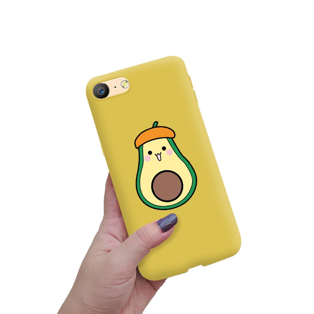 GENERICO - Funda Protector Case OPPO A39 - PALTA AMARILLO