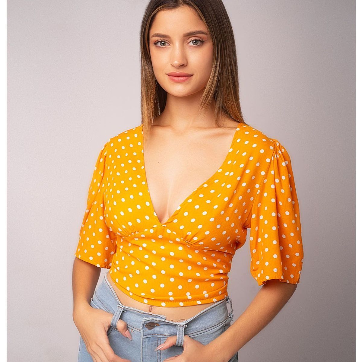 NEBULA - Blusa Katalina 2.0 - Mostaza.