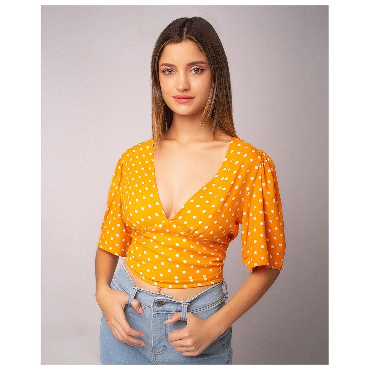 NEBULA - Blusa Katalina 2.0 - Mostaza.