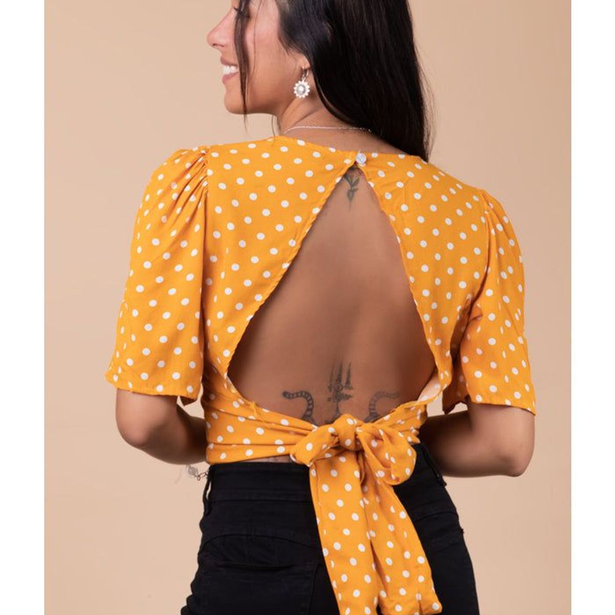 NEBULA - Blusa Katalina 2.0 - Mostaza.