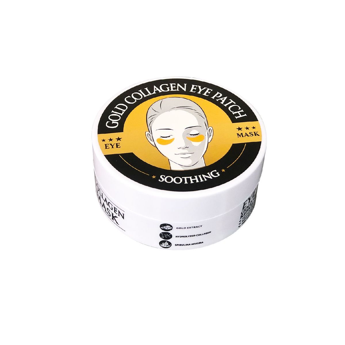 WOKALI - Parche de Ojos de colágeno dorado- Fruit of the wokali