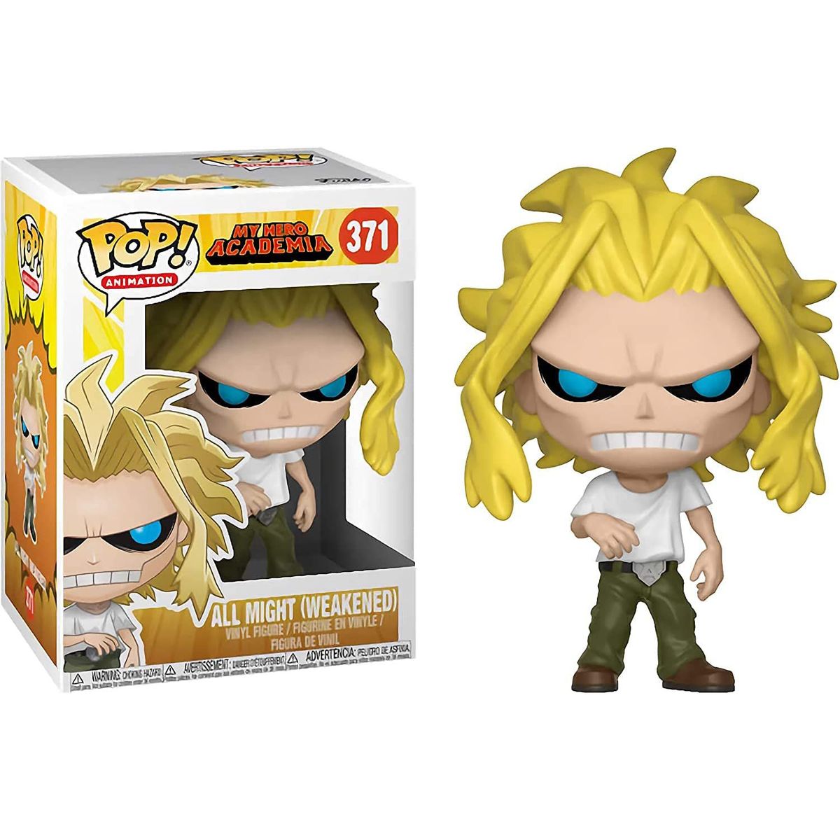 FUNKO - Funko Pop! My Hero Academia All Might Weakened # 371