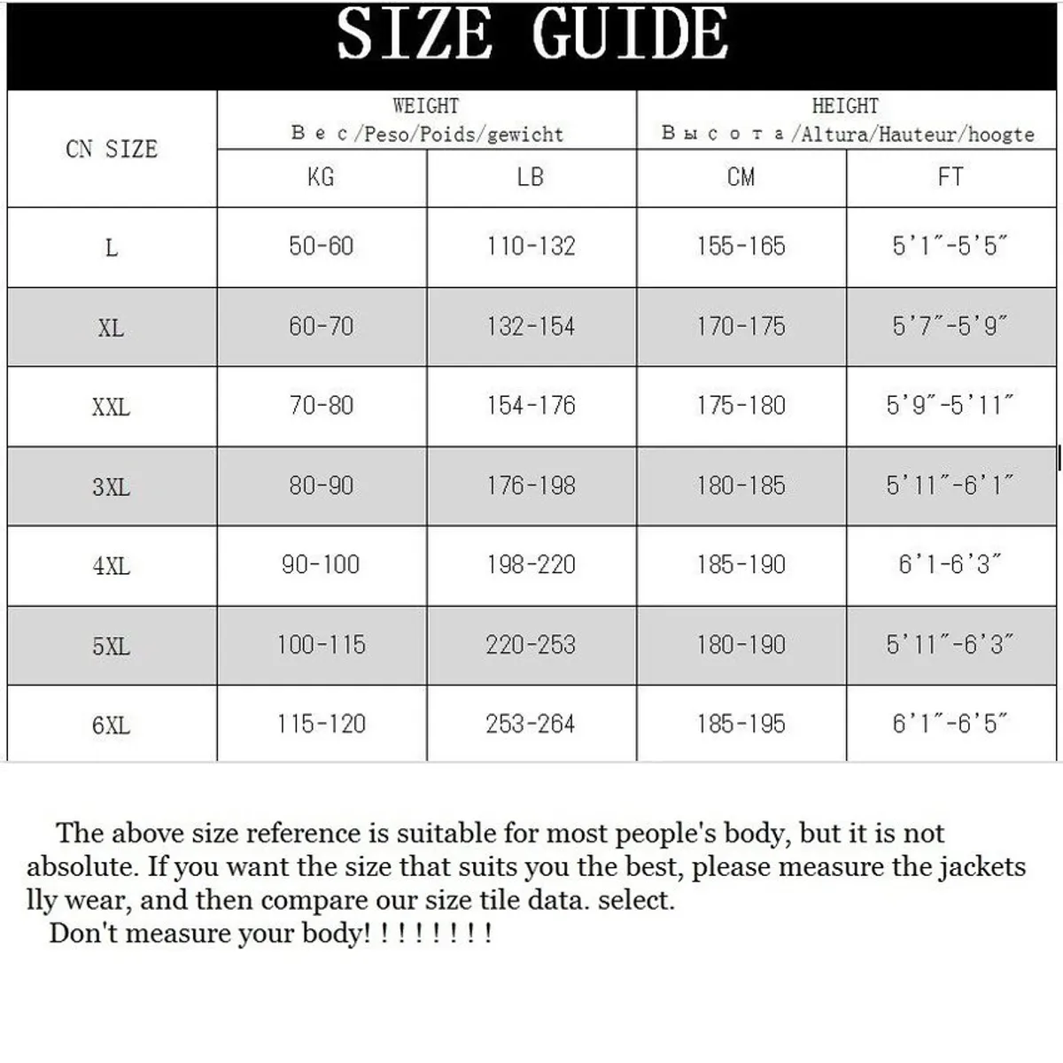 VATYERTY - Casaca térmica para hombre