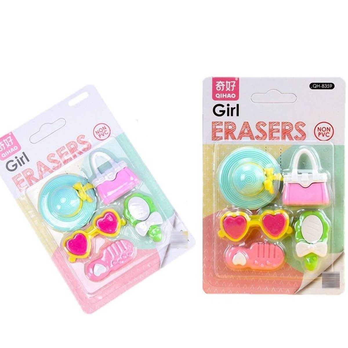 GENERICO - Juego de gomas borrador de papel para niños de dibujo - Playa