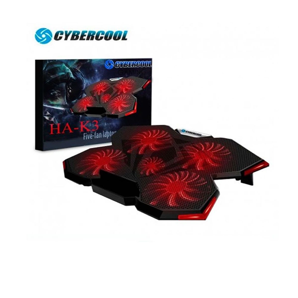 HALION - Cooler Gamer Para Laptop Cybercool HA-K3