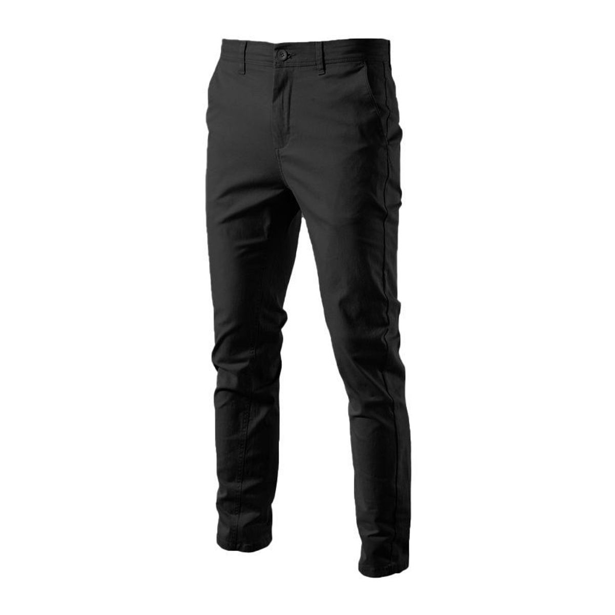 VATYERTY - Pantalon de gabardina casual strech hombre skinny-nergo