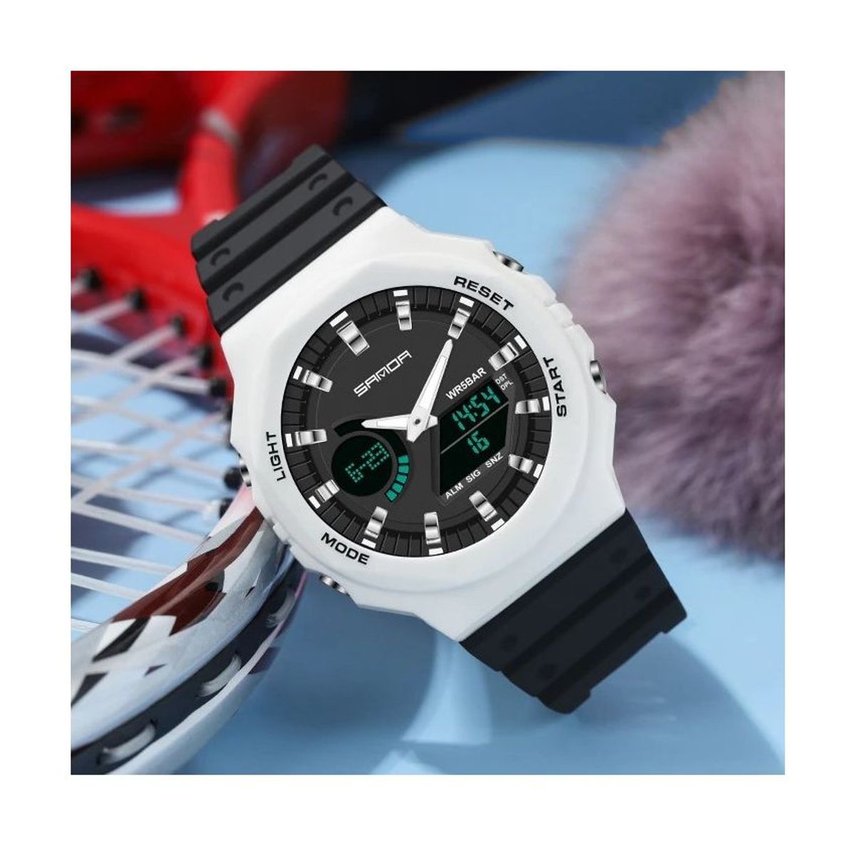 VATYERTY - Reloj deportivo hombre sanda 6016 ligero resistente