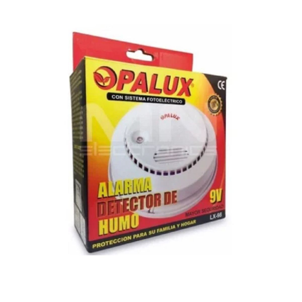 OPALUX - Detector De Humo Batería Opalux Slim Fotoeléctrico Csirena