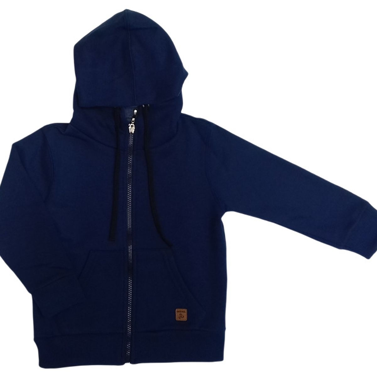 FODAGO - Polera con Capucha para Niño - Franela Azul