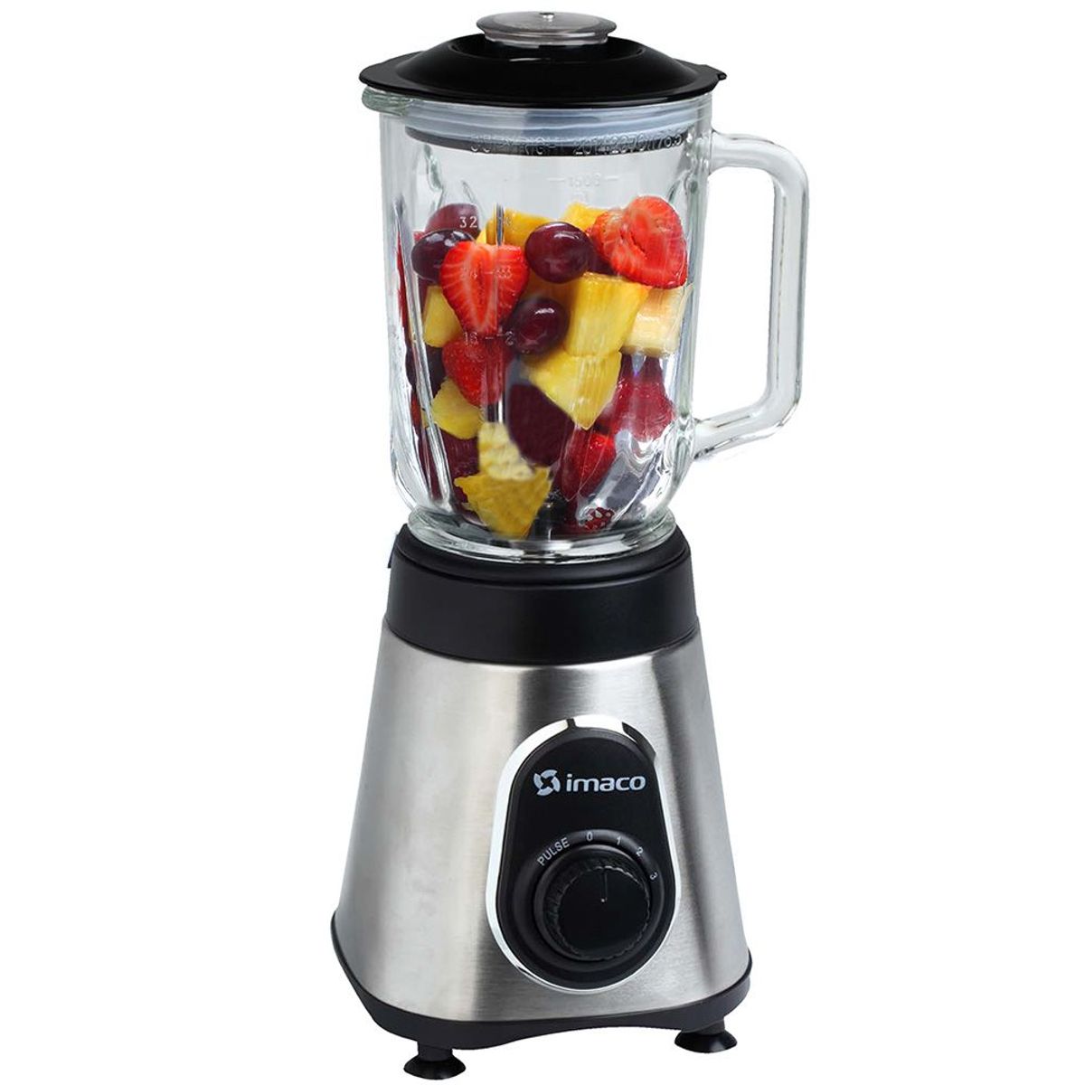 IMACO - Licuadora Imaco 3 Velocidades más Pulsador