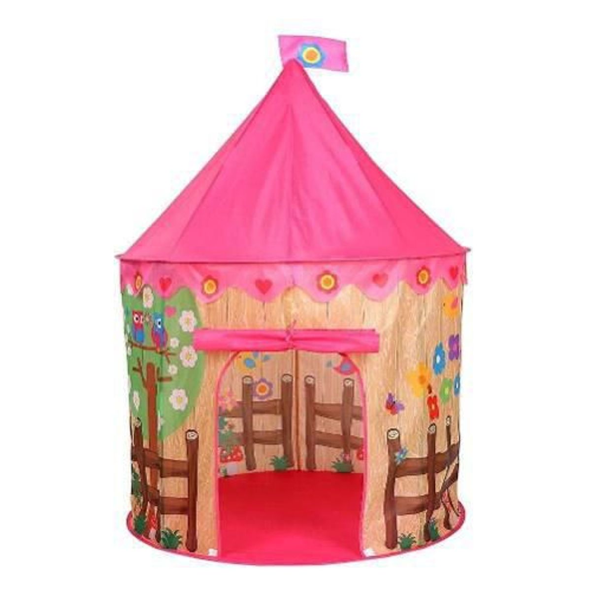 GENERICO - Carpa castillo casita armable para  niñas  rosado
