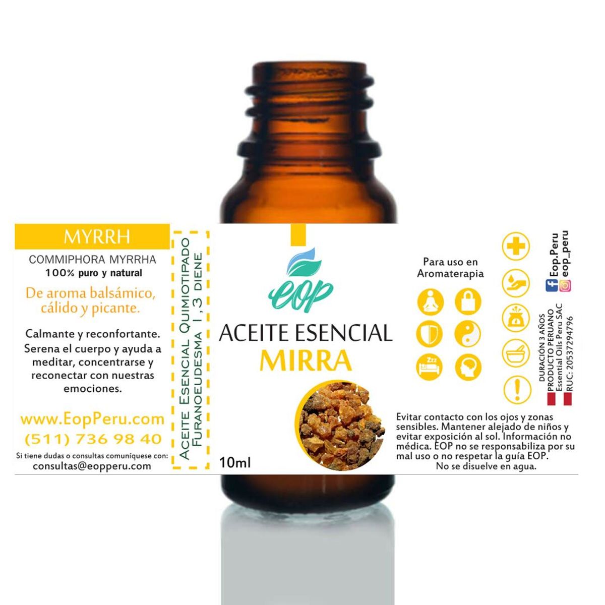 EOP - Aceite Esencial EOP de Mirra 10ml.