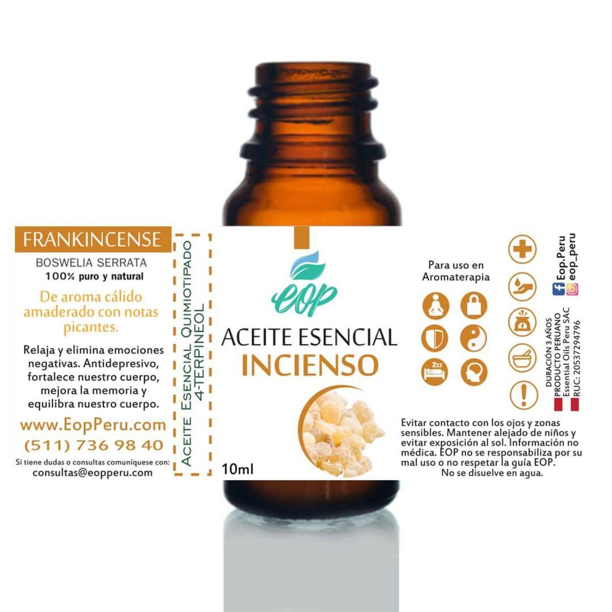 EOP - Aceite Esencial EOP de Incienso 10ml