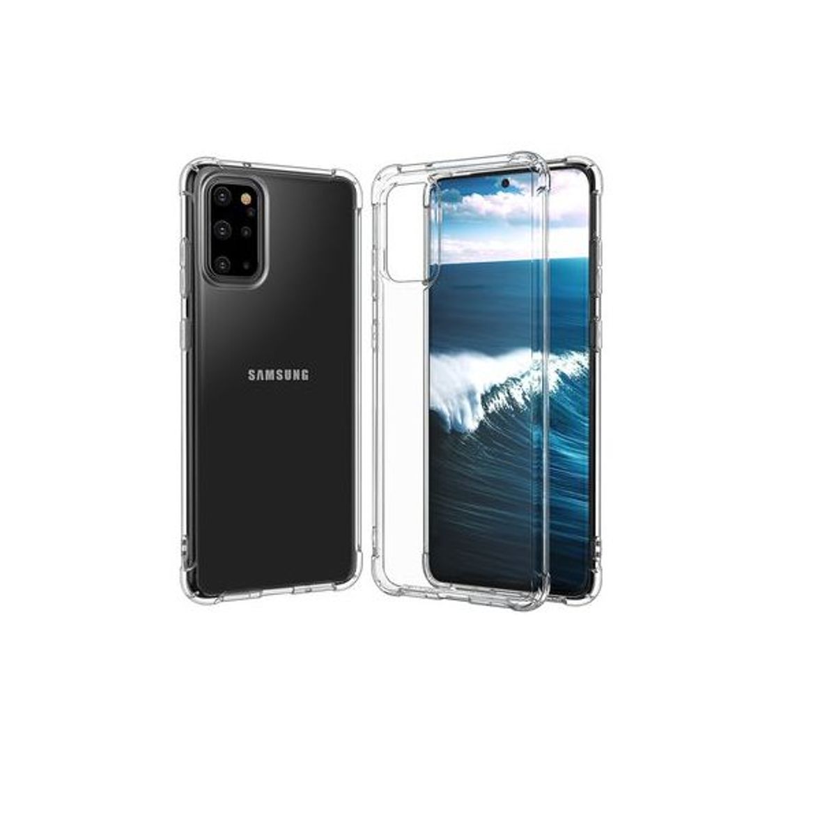 GENERICO - Case Space Funda  SAMSUNG A20 ULTRA -Transparente