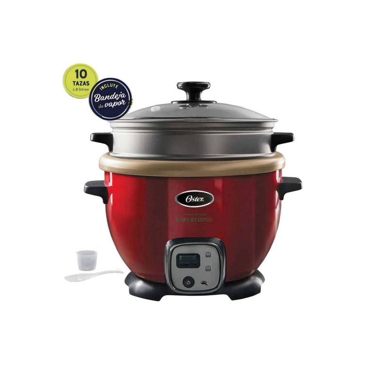 OSTER - Arrocera multiusos Oster con función sofrito y Bioceramic CKSTRC7129R