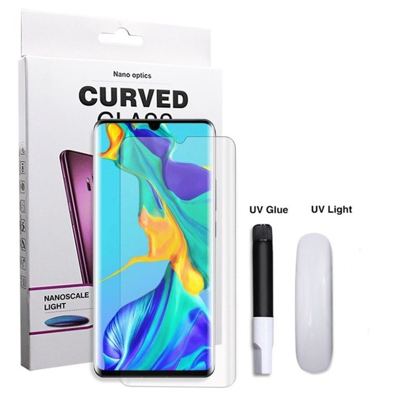 GLASS - Vidrio templado curvo uv h p30 pro full pegamento - transparente
