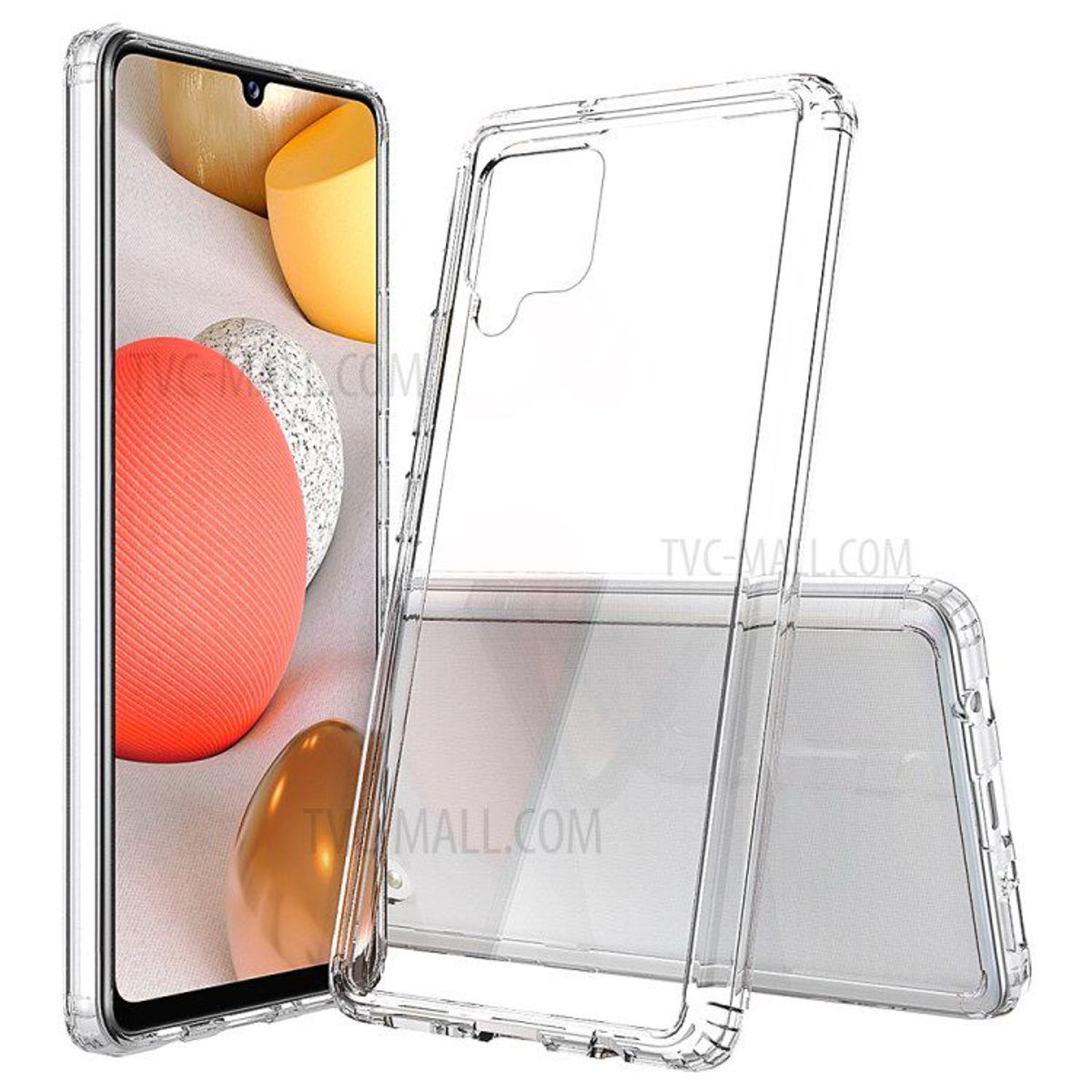GENERICO - Case Space Funda para SAMSUNG A22 Transparente