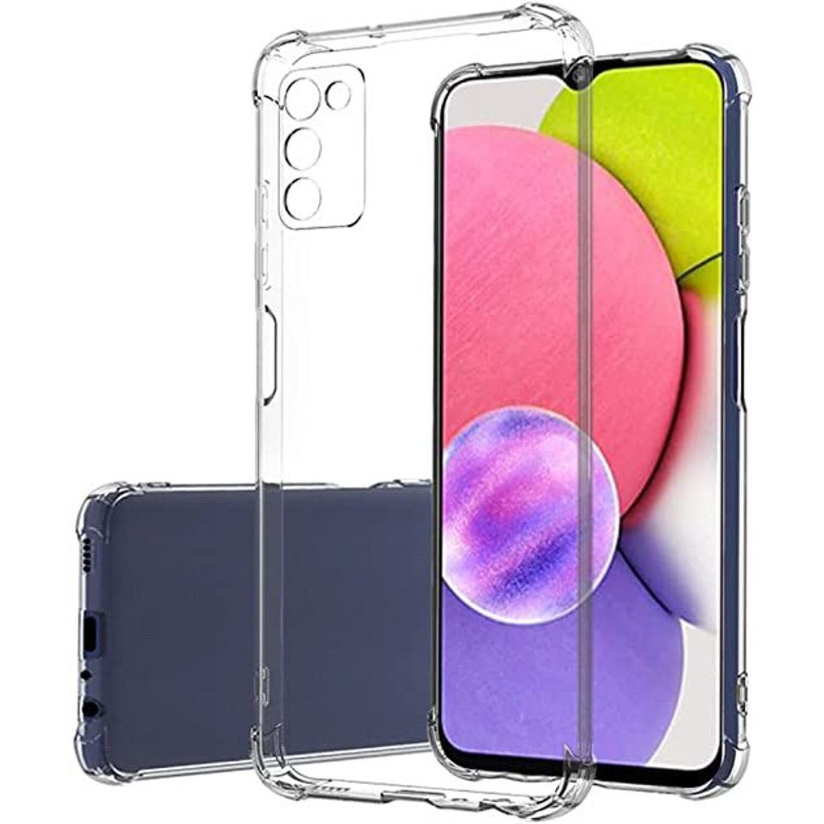 GENERICO - Case Space Funda  SAMSUNG A03S - Transparente
