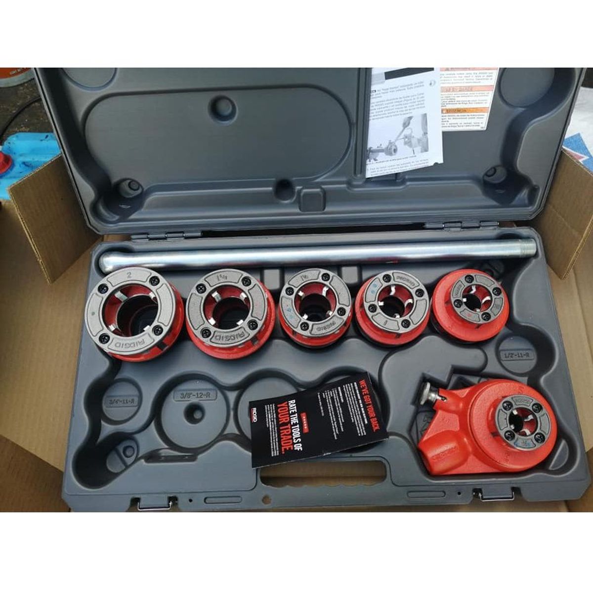 RIDGID - Roscadora manual 12R 1/2 a 2 Ridgid 36475
