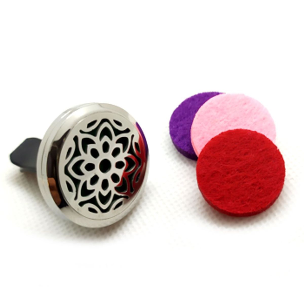 GENERICO - Difusor de Aromaterapia para Auto - 3cm Mandala.