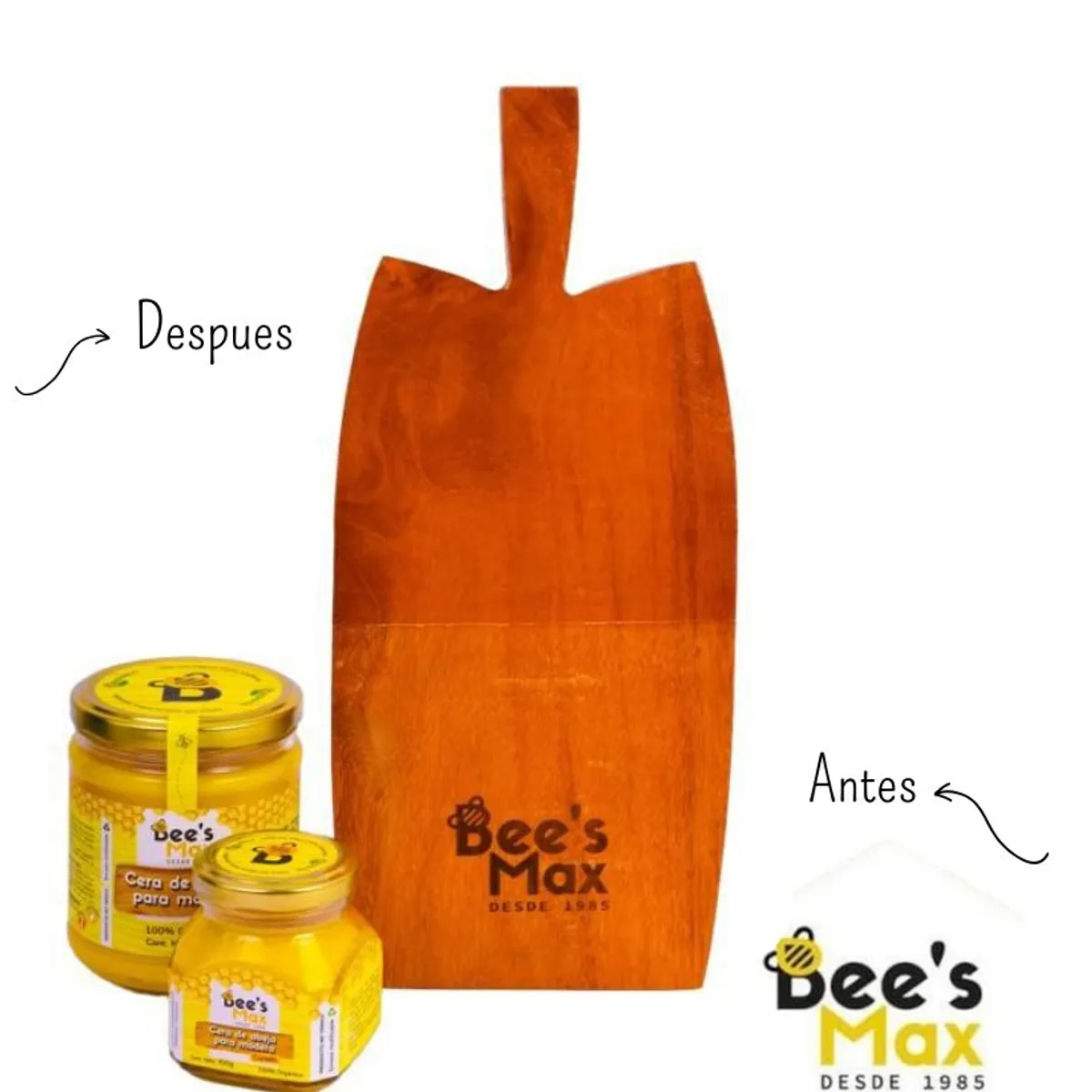 BEE'S MAX - Cera De Abeja Para Madera