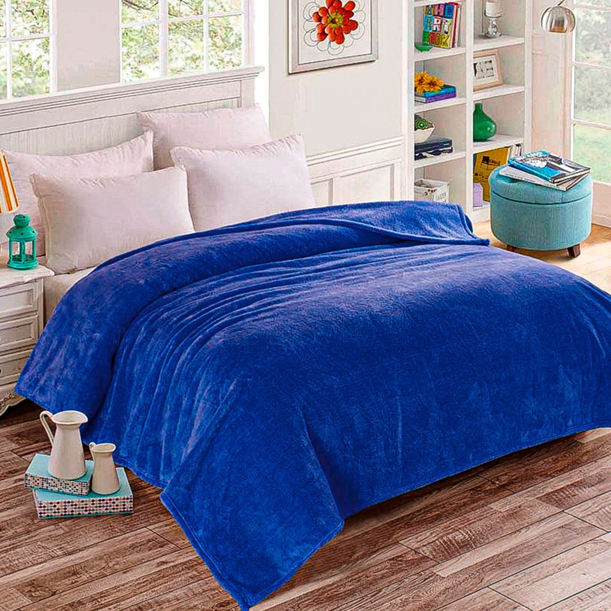 CASATEX - Manta Peluchón 2 plazas - AZULINO