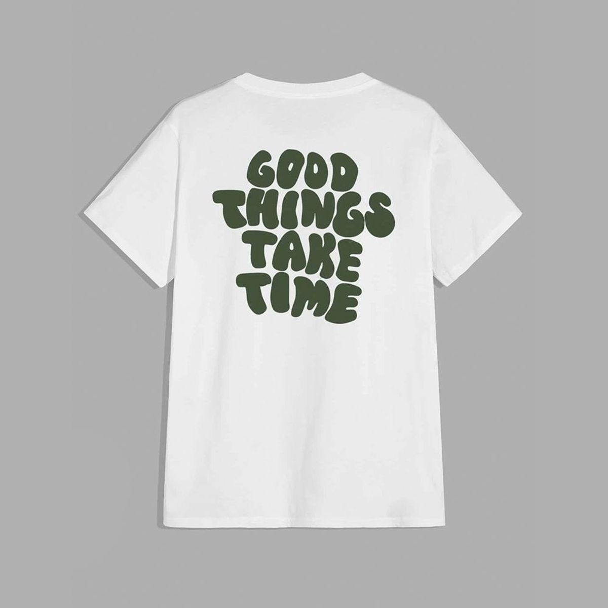 YANSUS - Polo Hombre Yansus Blanco Good Things Take Time