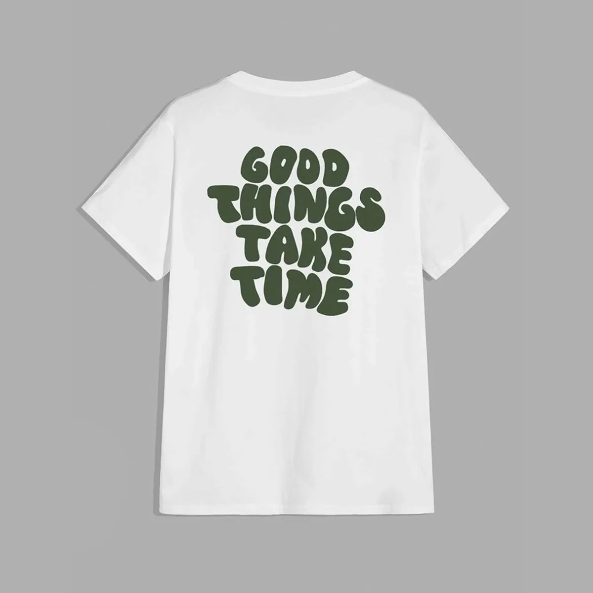 YANSUS - Polo Hombre Yansus Blanco Good Things Take Time