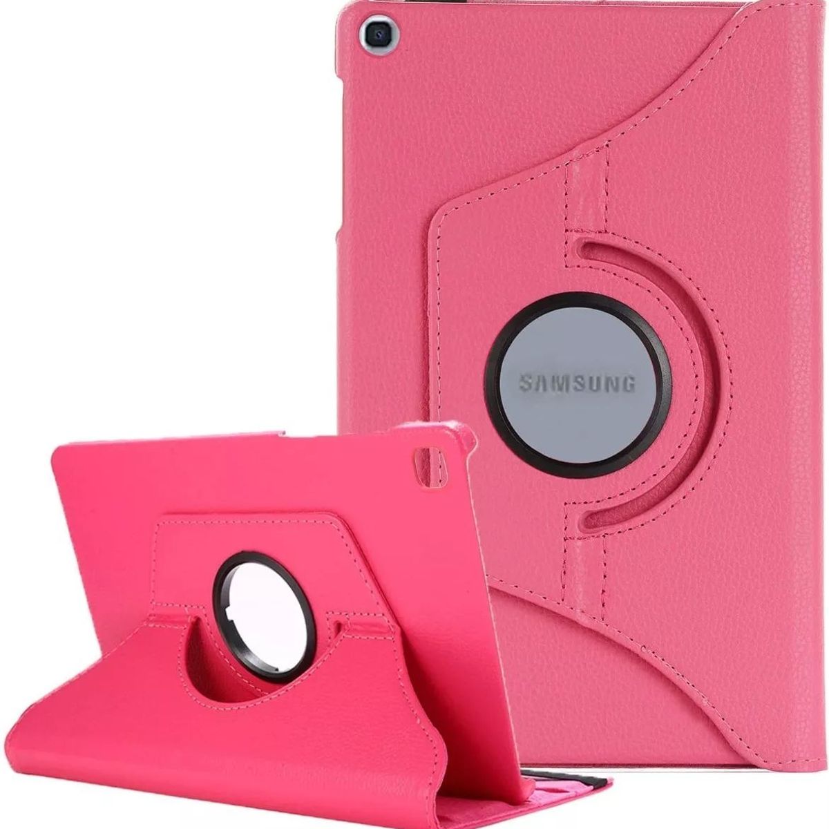 GENERICO - Funda Giratoria para Tablet Samsung  S6 Lite 10,4" SM-P610 Fucsia