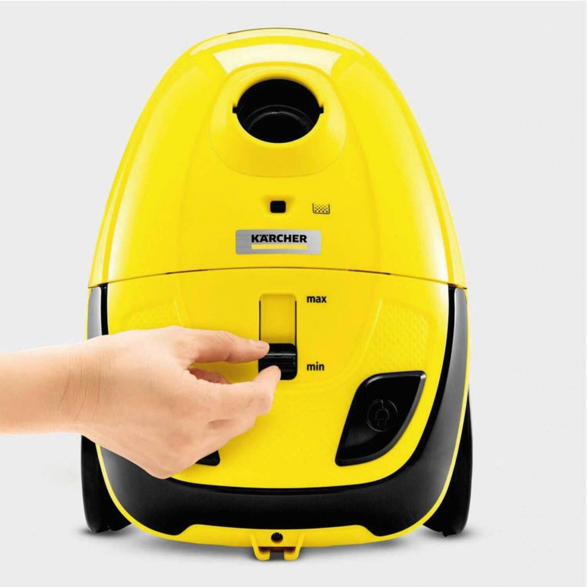 KARCHER - ASPIRADORA KARCHER COMPACTA VC1 1000W Amarillo