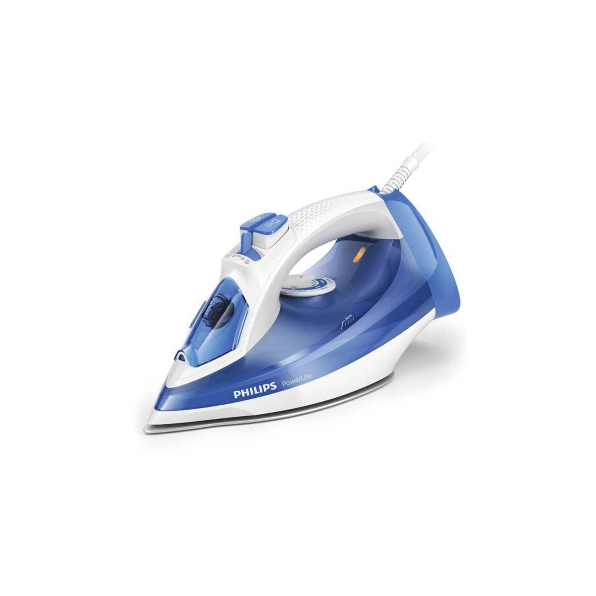 PHILIPS - Plancha de vapor philips 2300w y suela anti-rayaduras - GC2990