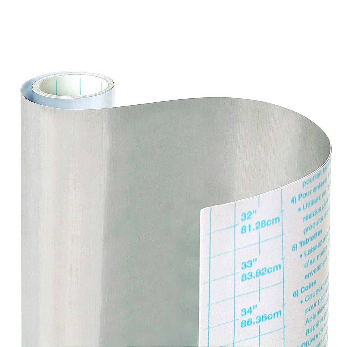 CONTACT - Lámina Con-Tact® Metal FX™ Acero Inoxidable 45.72 x 182.88 cm